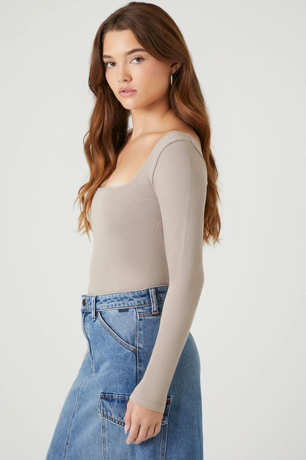 Seamless Fitted Bodysuit - Image 2