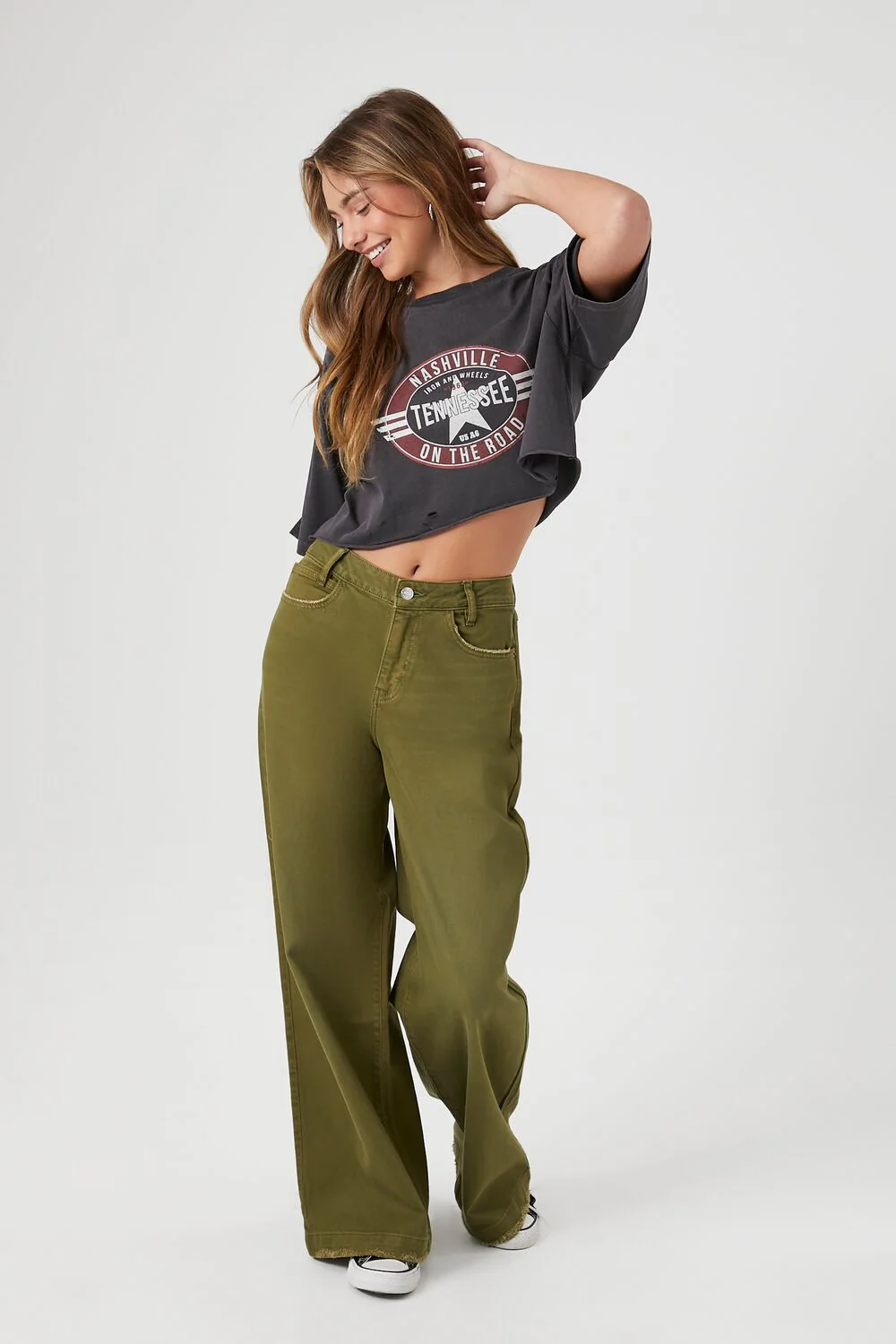 Nashville Graphic Cropped Tee - Image 4