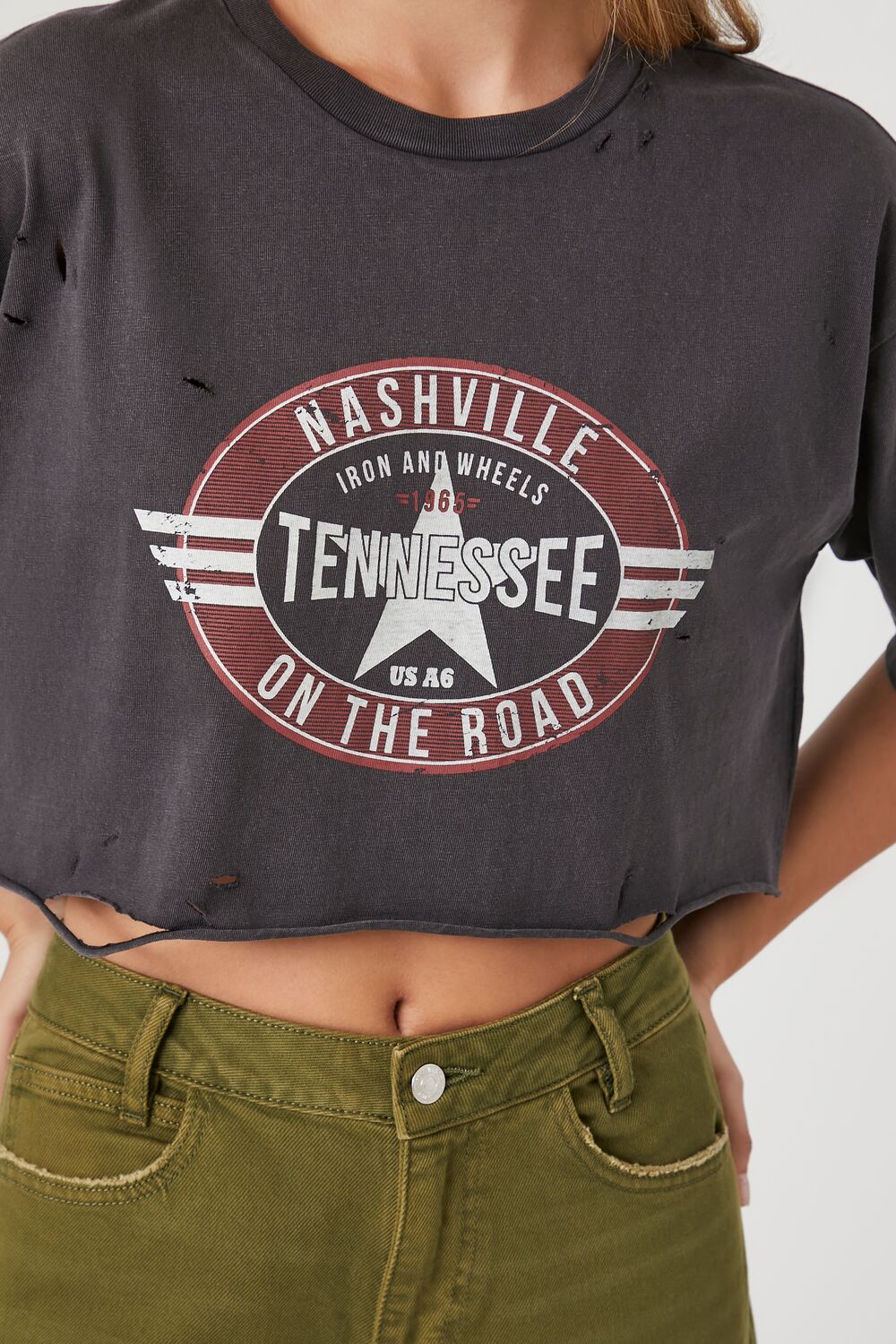 Nashville Graphic Cropped Tee - Image 5