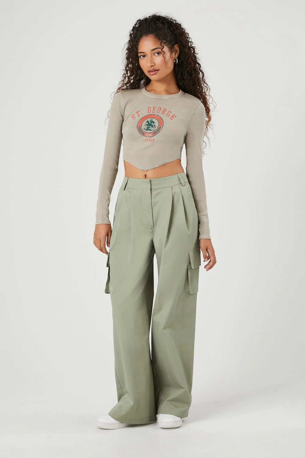 St George Graphic Cropped Tee - Image 4