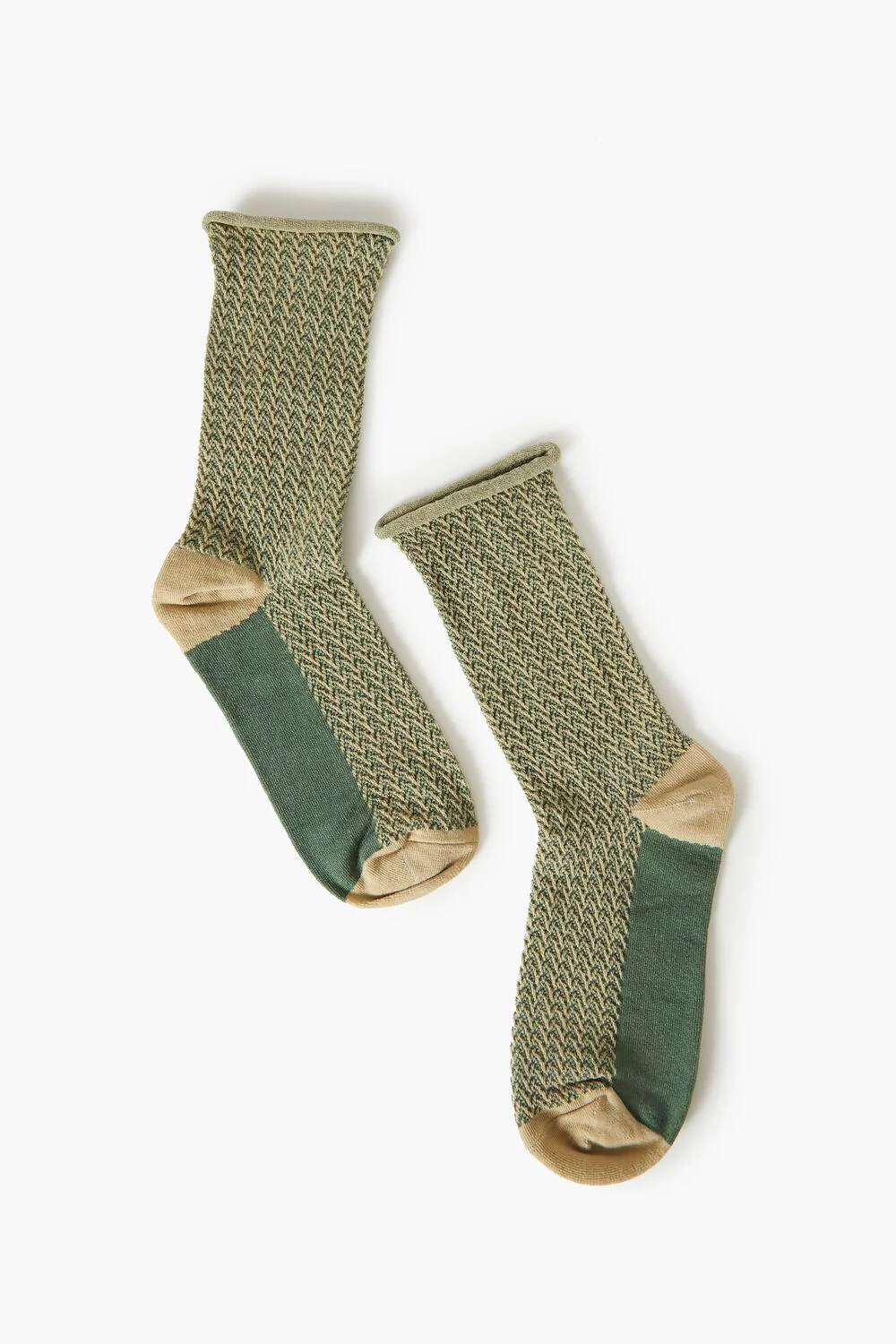 Herringbone Crew Socks - Image 3
