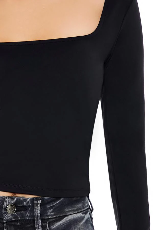 Sculpt Shape Square-Neck Top - Image 19