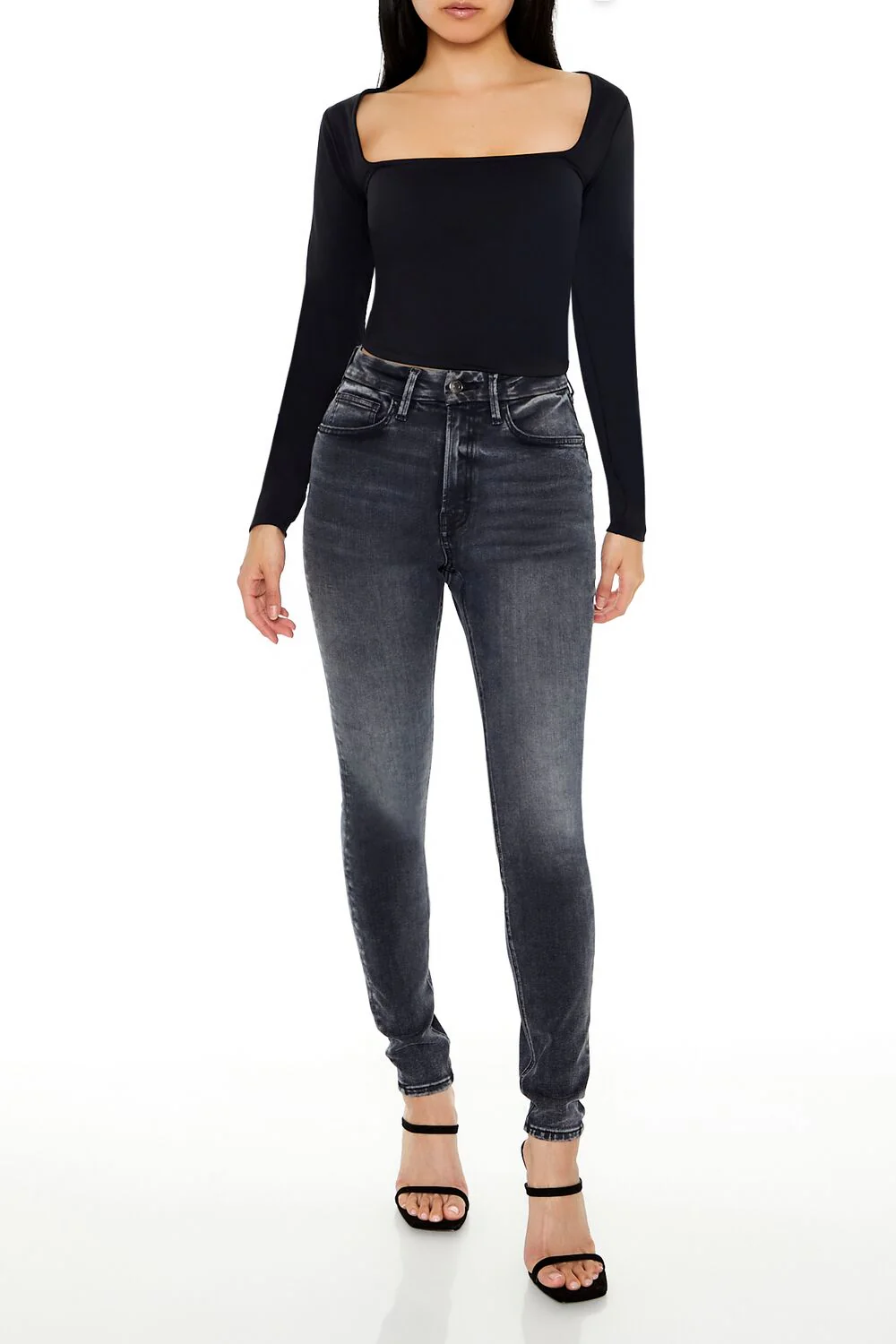 Sculpt Shape Square-Neck Top - Image 23