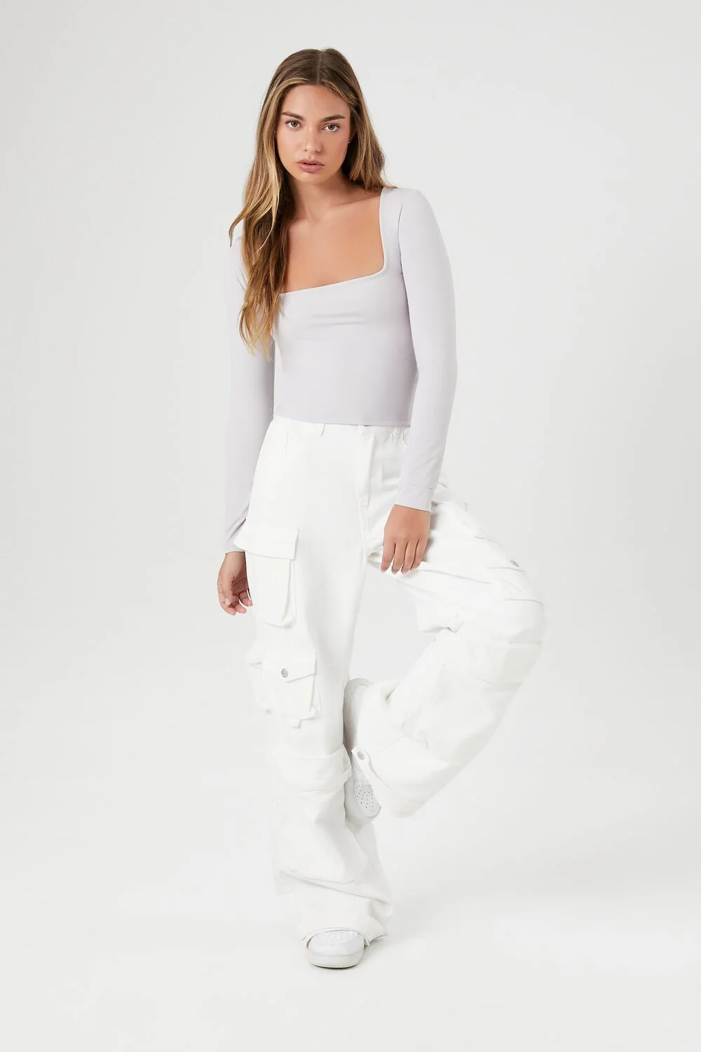 Sculpt Shape Square-Neck Top - Image 29