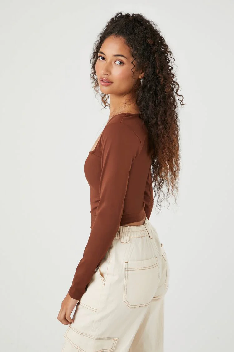 Sculpt Shape Square-Neck Top - Image 42