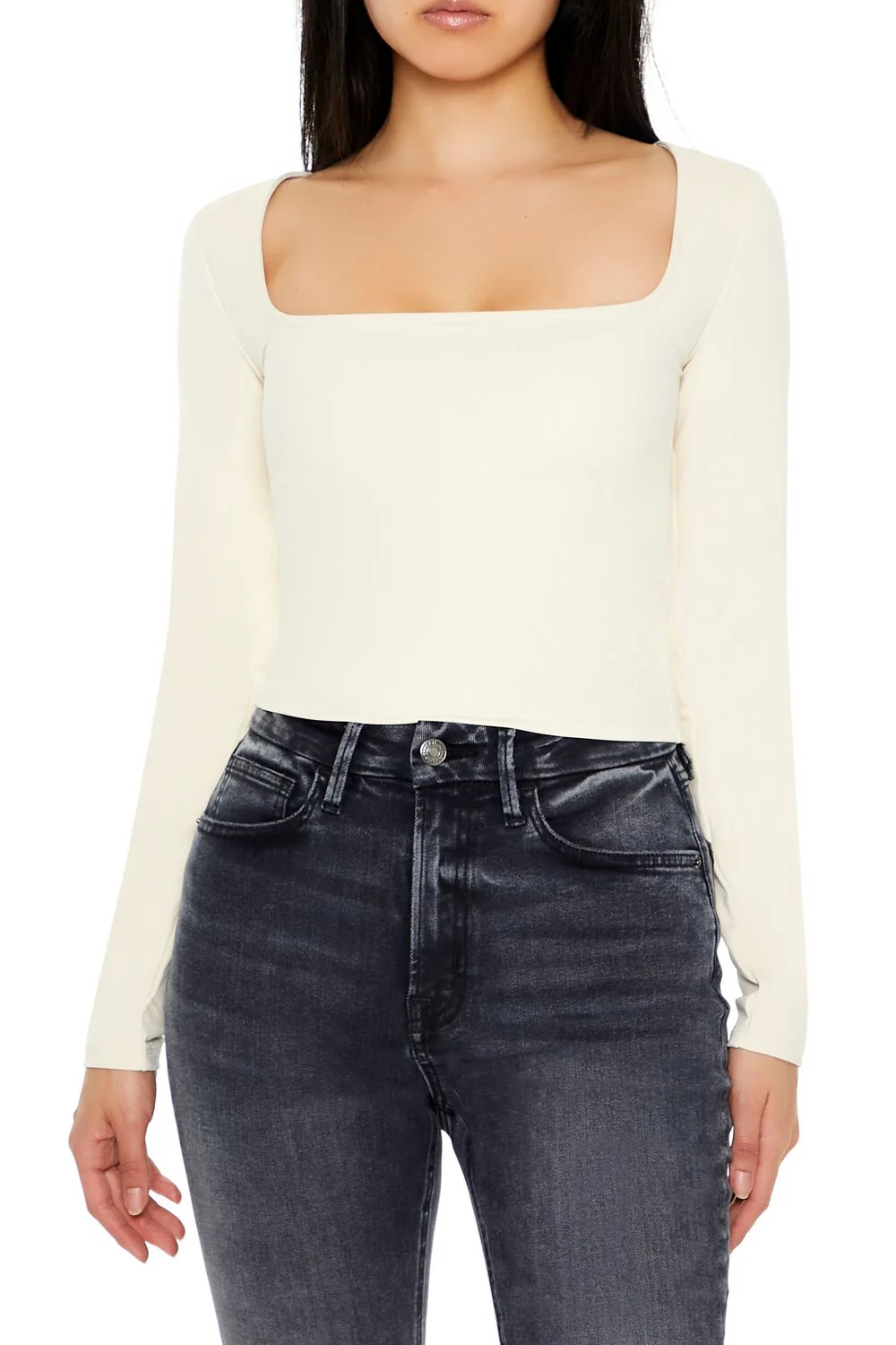 Sculpt Shape Square-Neck Top - Image 6