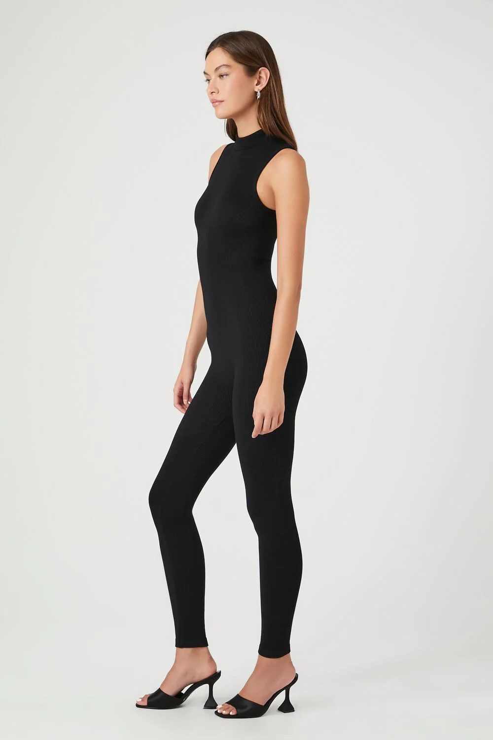Seamless Mock Neck Jumpsuit - Image 2