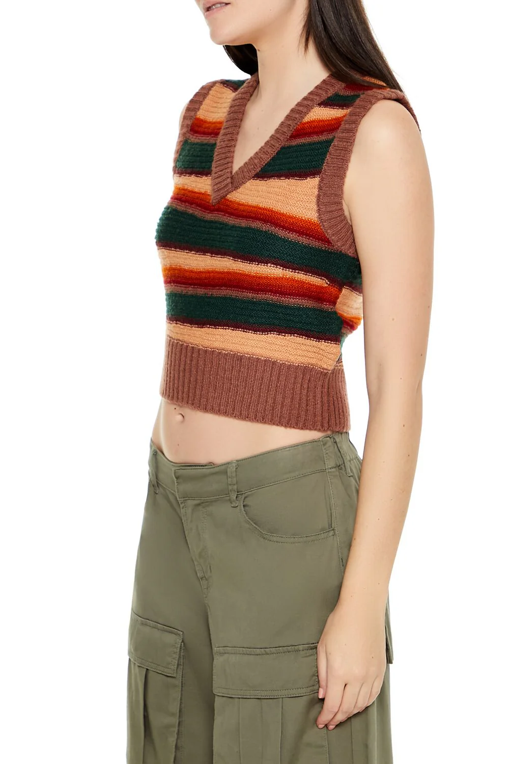Sweater-Knit Turtleneck Top - Image 9