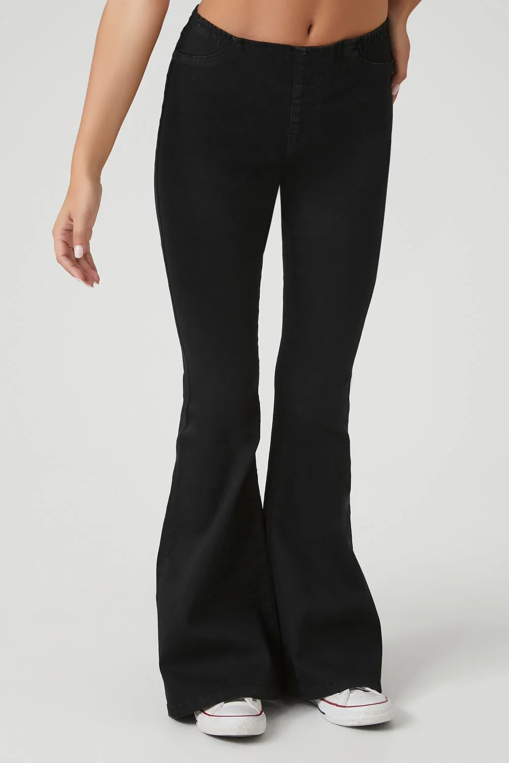Mid-Rise Flare Jeans - Image 2