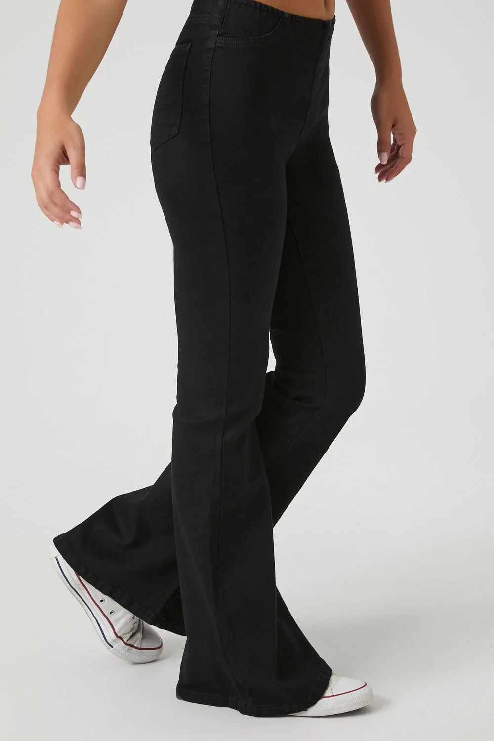 Mid-Rise Flare Jeans - Image 3