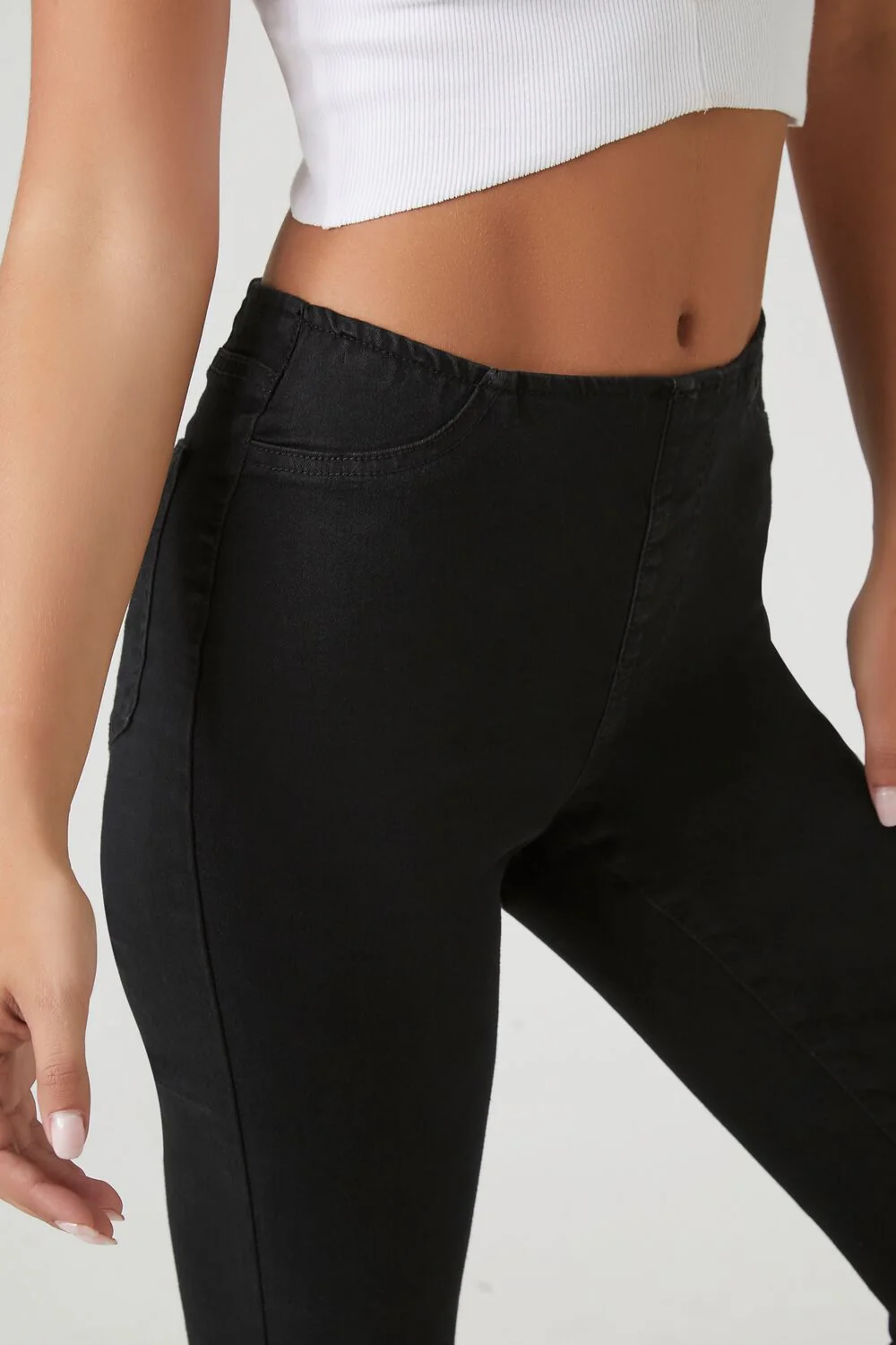 Mid-Rise Flare Jeans - Image 5