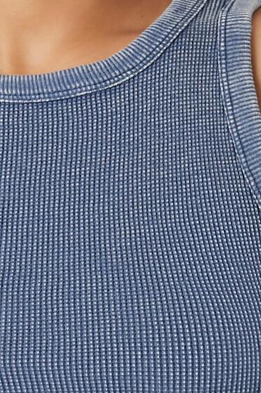 Mineral Wash Waffle Knit Tank Top - Image 45