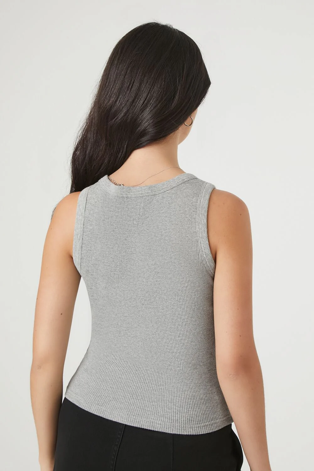 Mineral Wash Waffle Knit Tank Top - Image 53