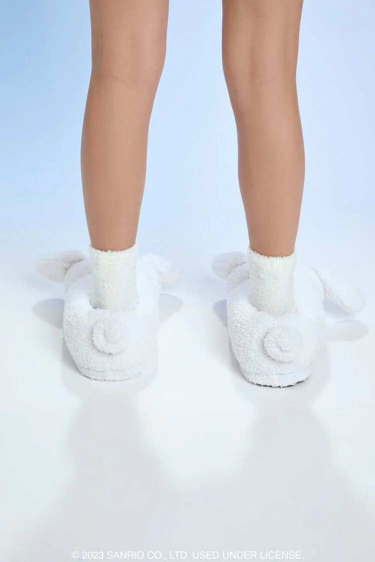 Plush Cinnamoroll House Slippers - Image 4