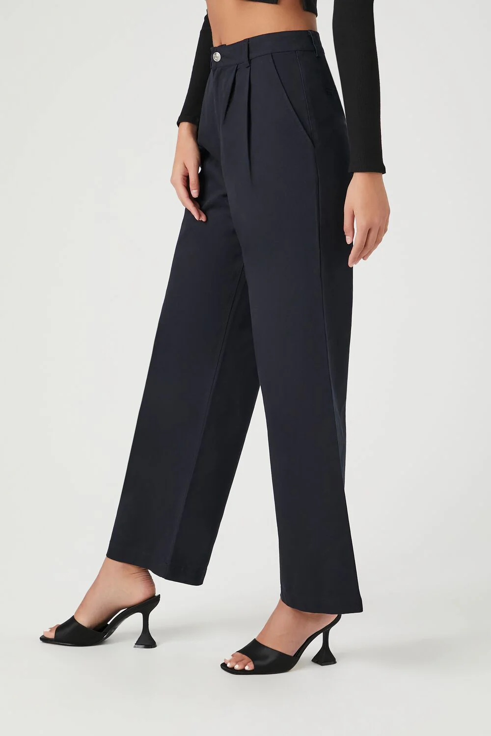 High-Rise Wide Leg Trousers - Image 3