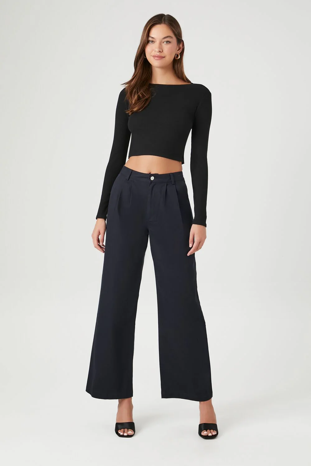 High-Rise Wide Leg Trousers - Image 5