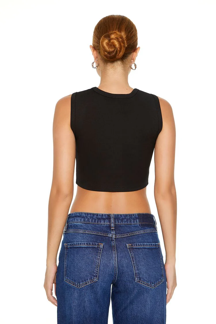 Cropped Tank Top - Image 3