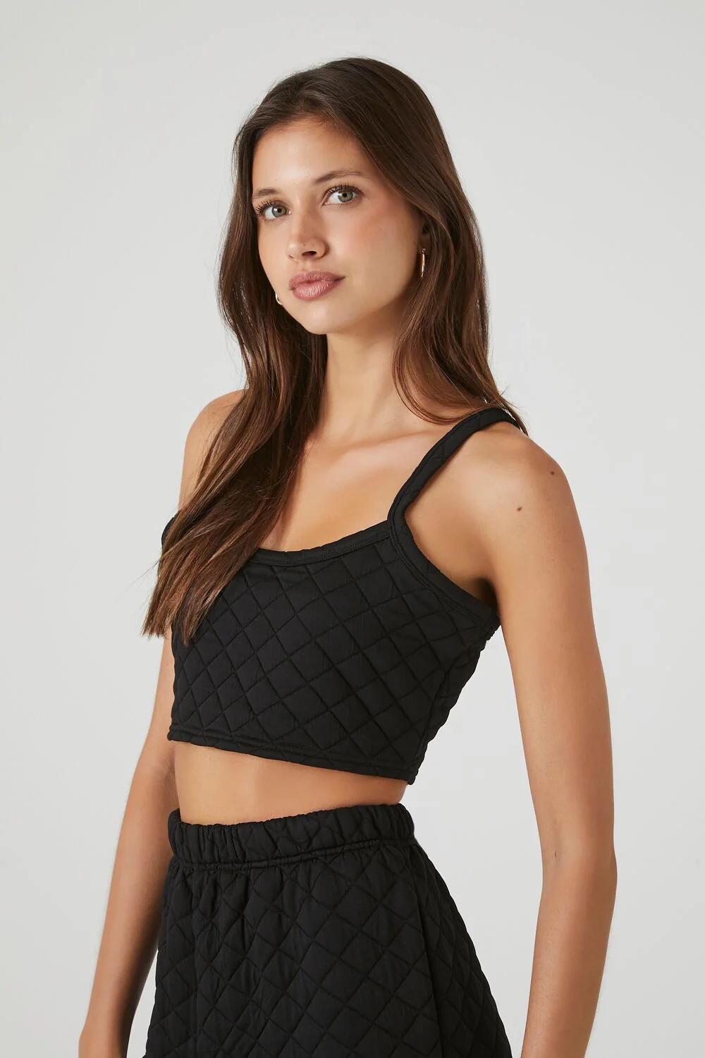 Quilted Cropped Cami - Image 2