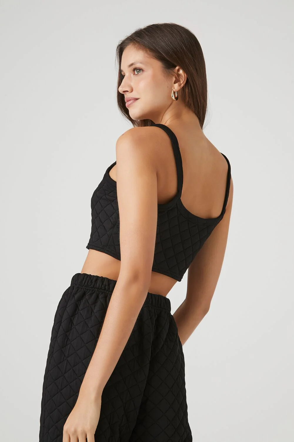 Quilted Cropped Cami - Image 3