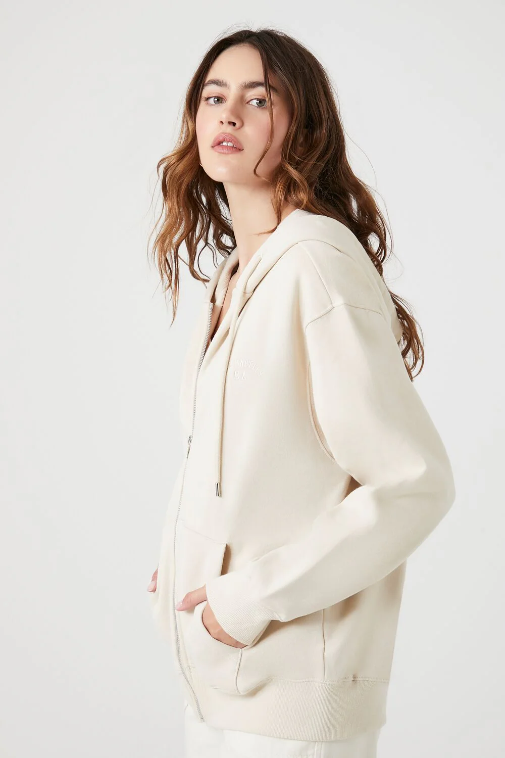 Fleece Zip-Up Hoodie - Image 2