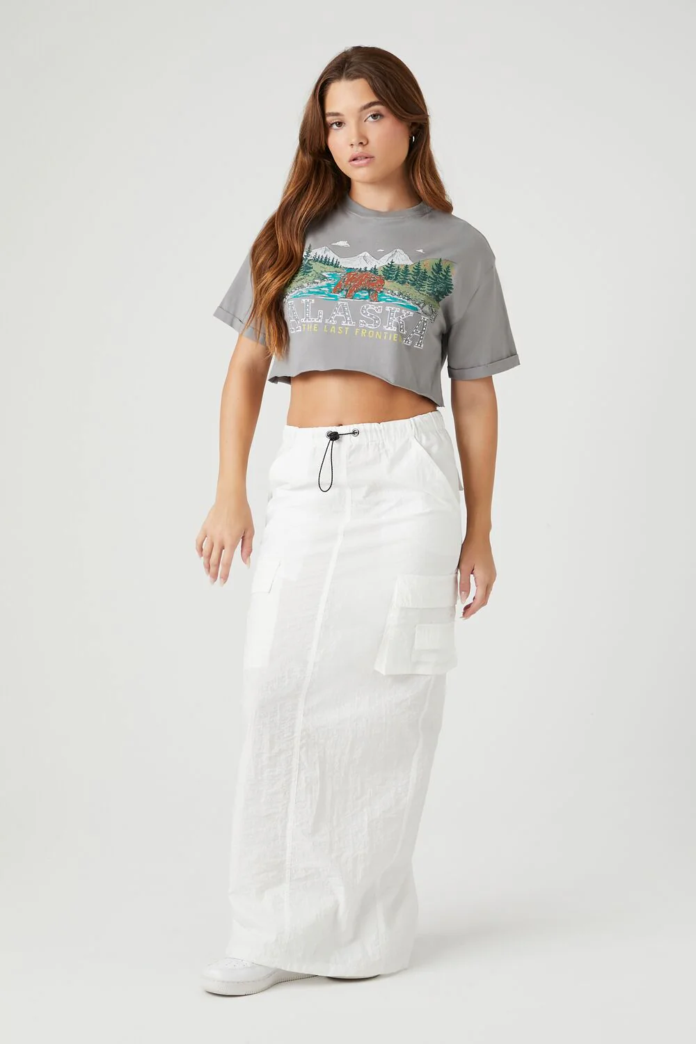 Alaska Graphic Cropped Tee - Image 4