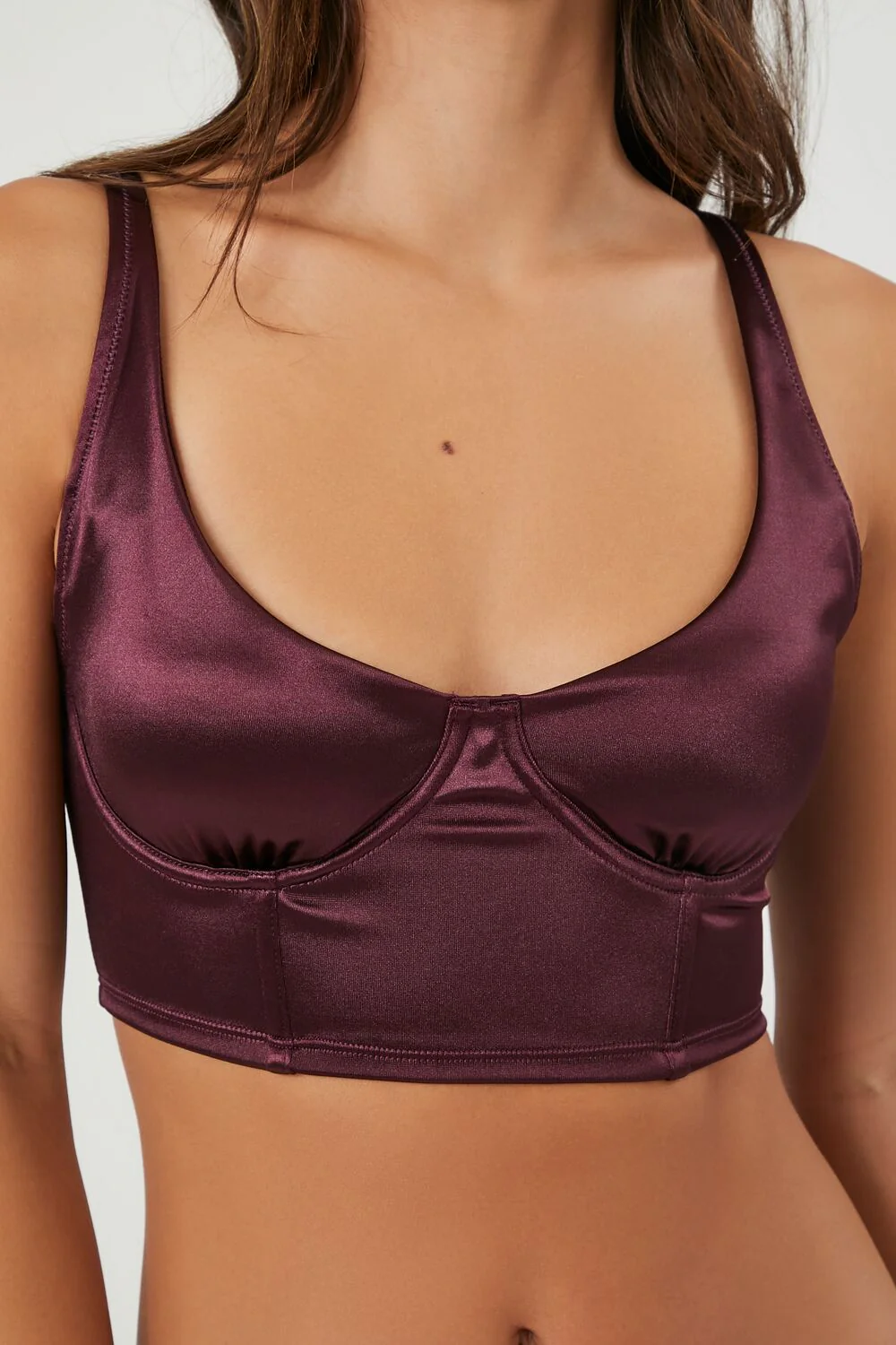 Satin Hook-and-Eye Bra - Image 4