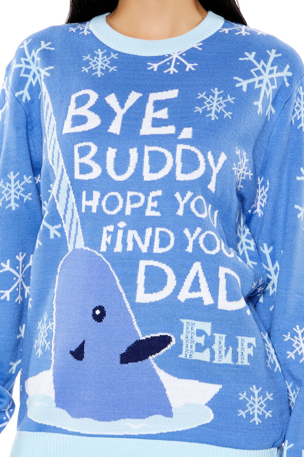 Mr Narwhal Christmas Sweater - Image 3