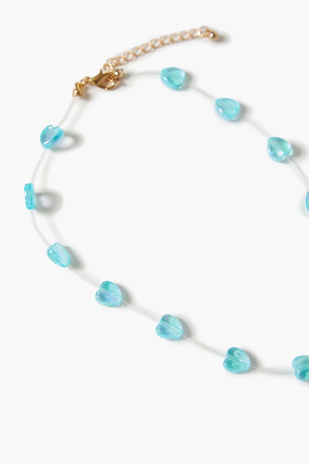 Girls Beaded Heart Necklace (Kids) - Image 2