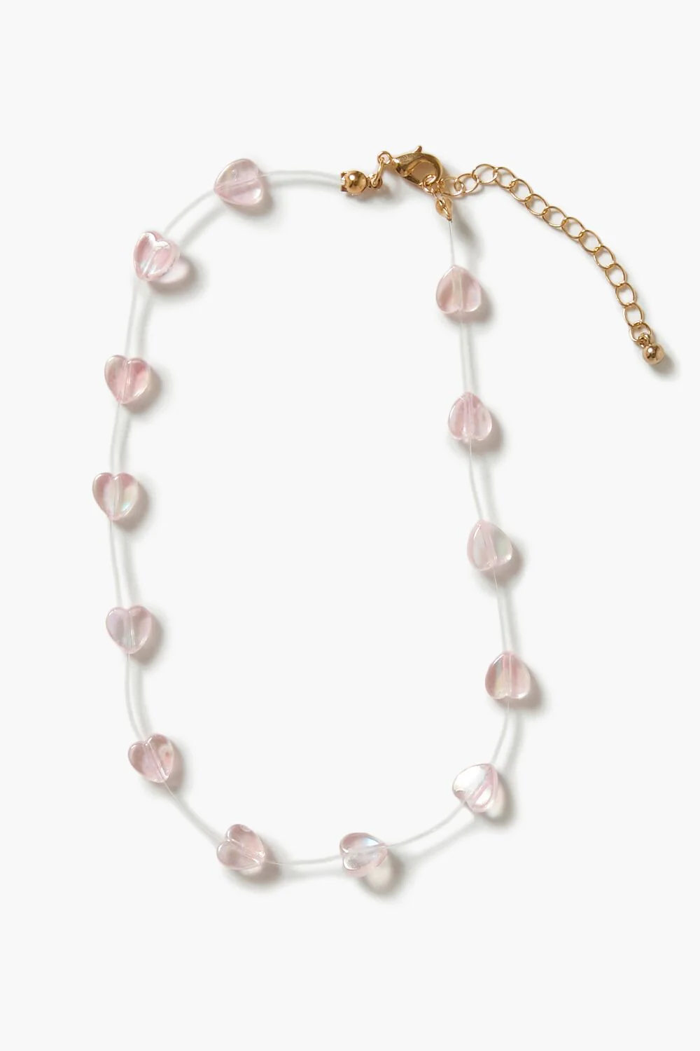 Girls Beaded Heart Necklace (Kids) - Image 3