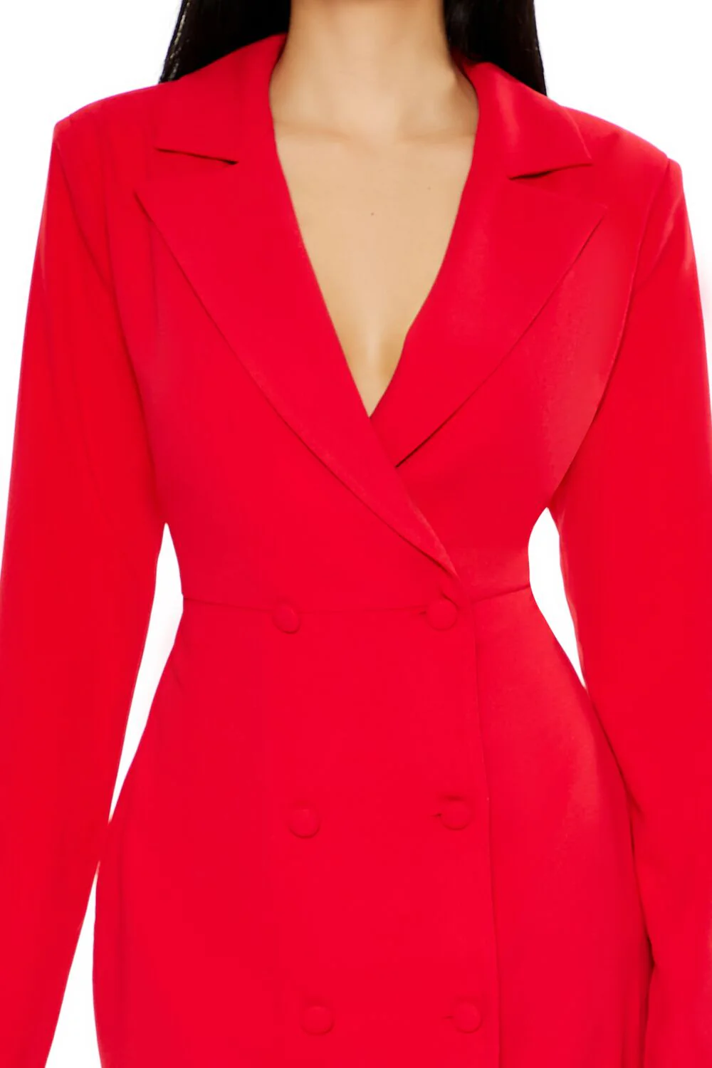 Double-Breasted Blazer Dress - Image 10