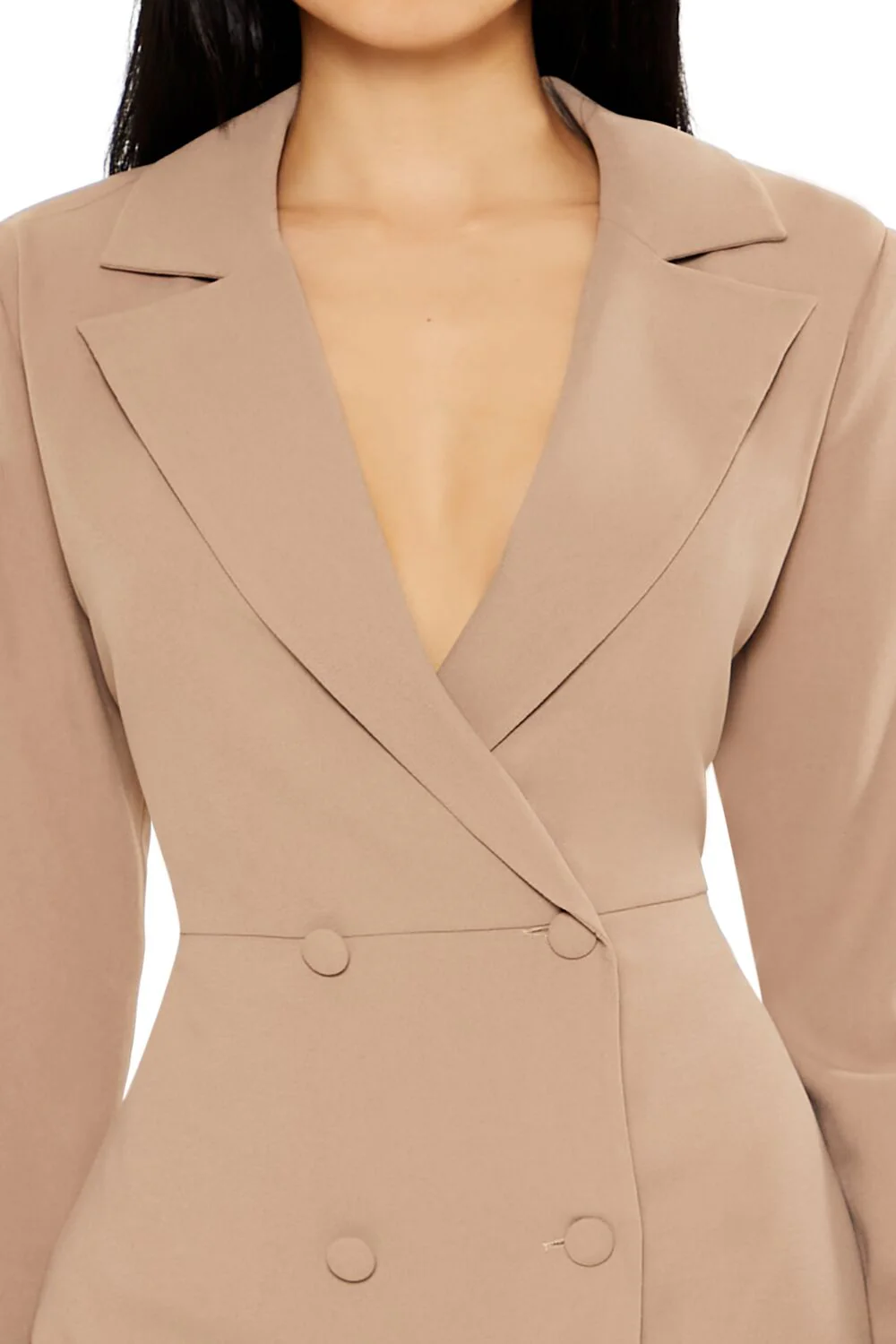 Double-Breasted Blazer Dress - Image 20