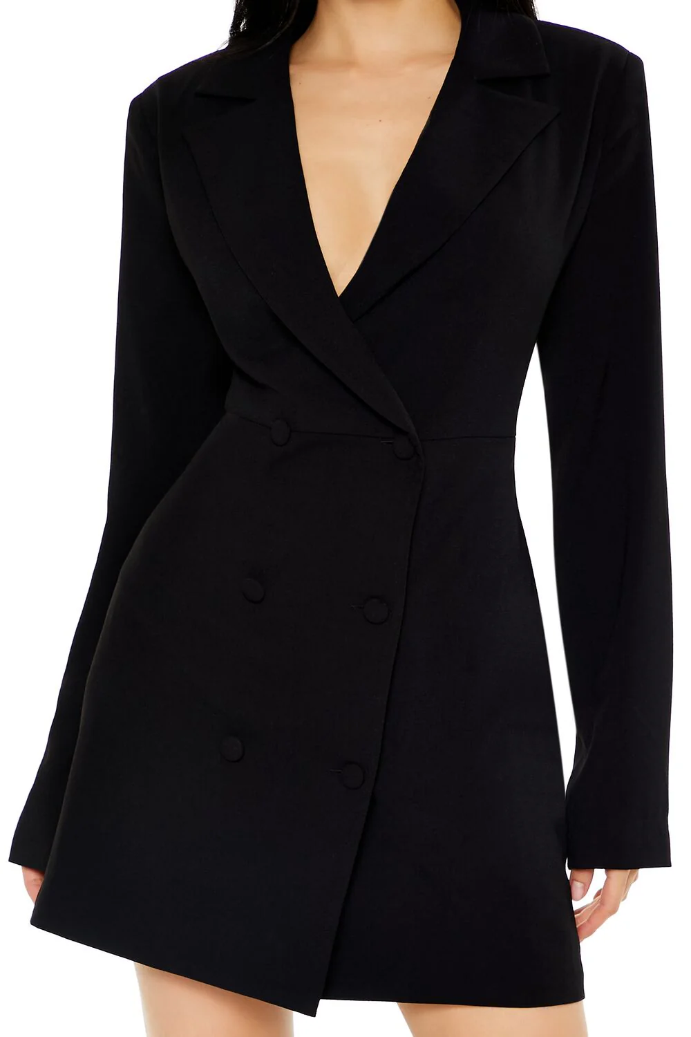 Double-Breasted Blazer Dress - Image 5