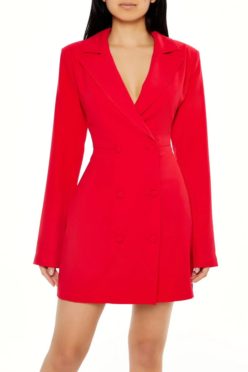 Double-Breasted Blazer Dress - Image 7