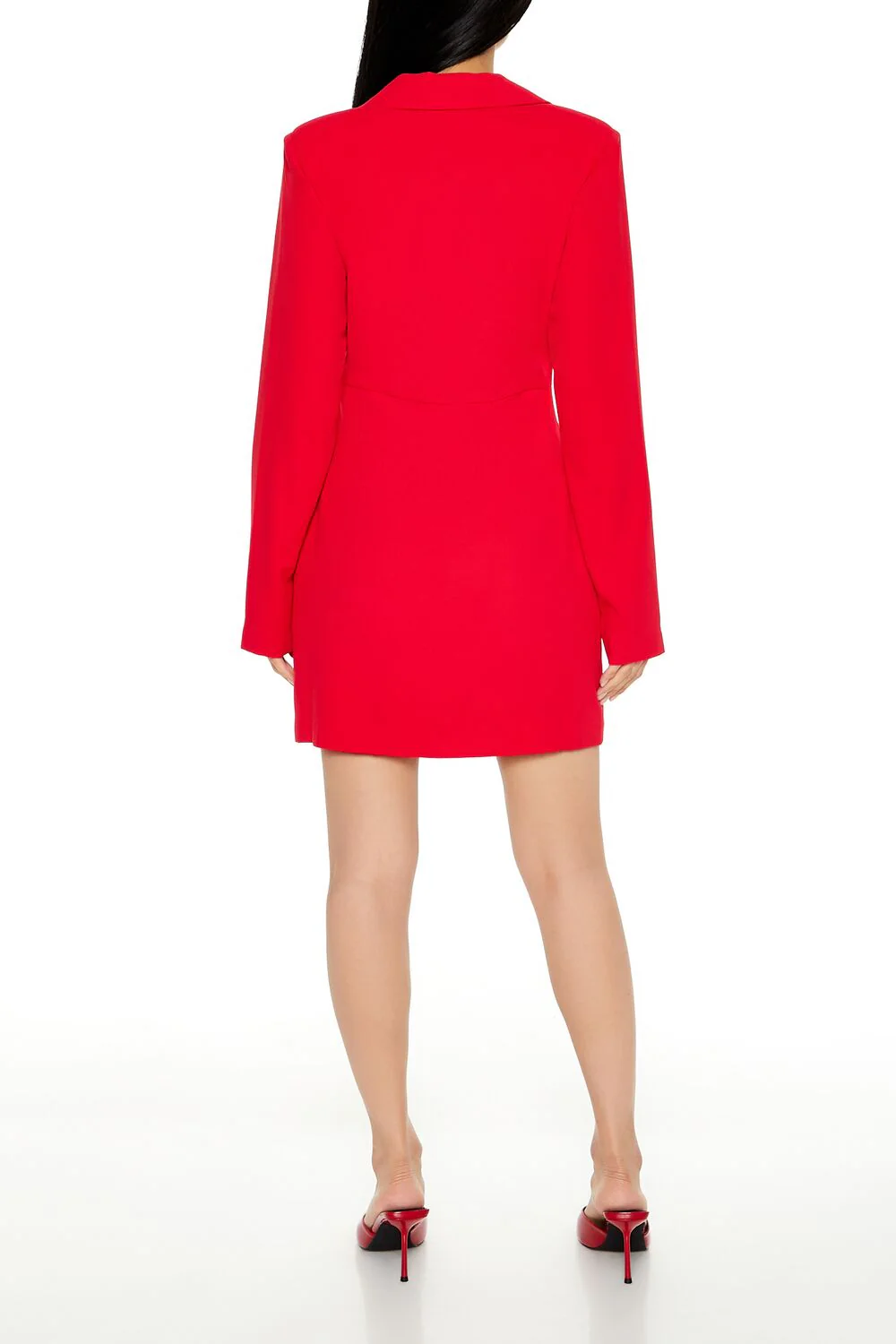 Double-Breasted Blazer Dress - Image 9