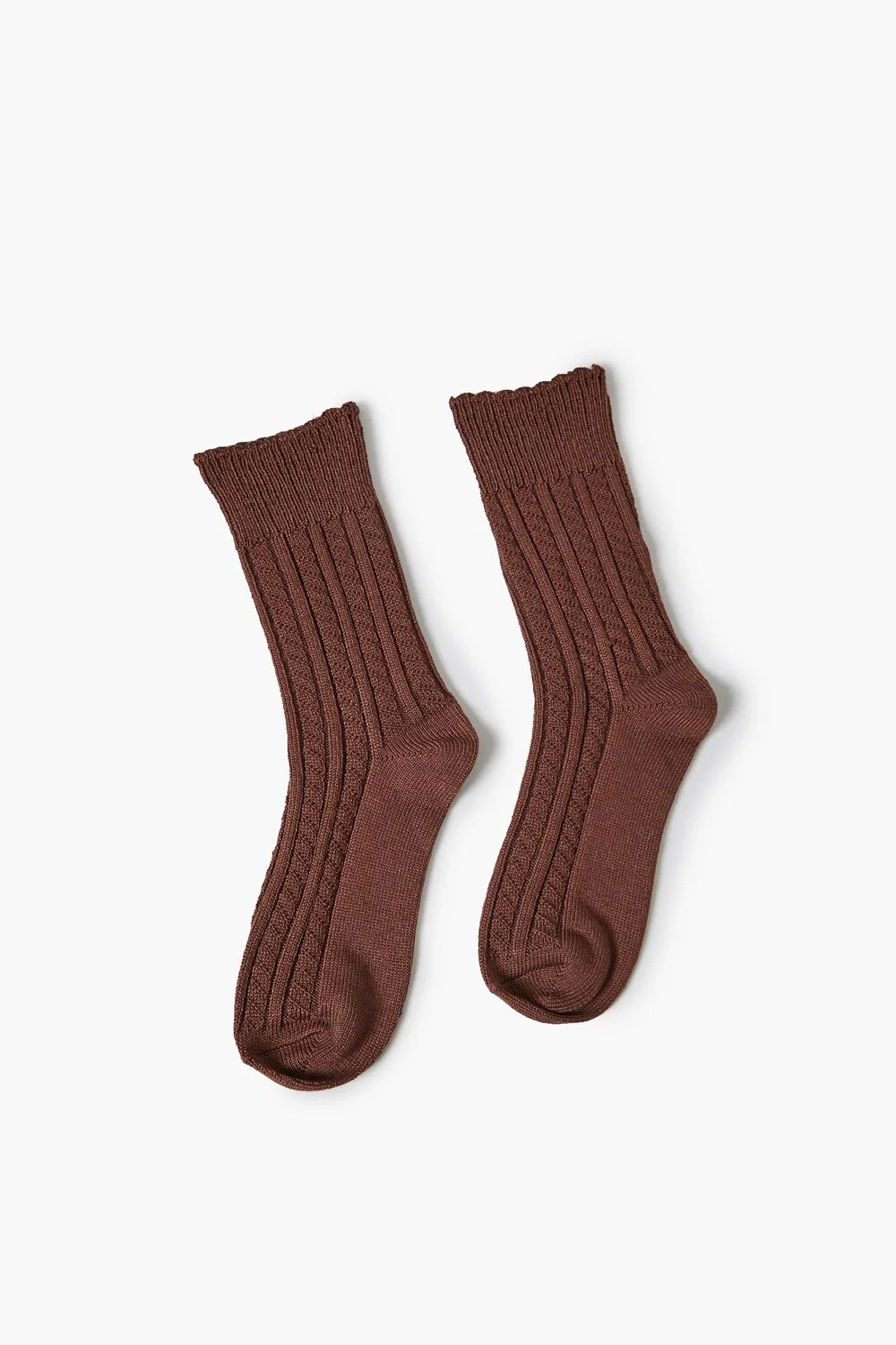 Pointelle Knit Crew Socks - Image 15