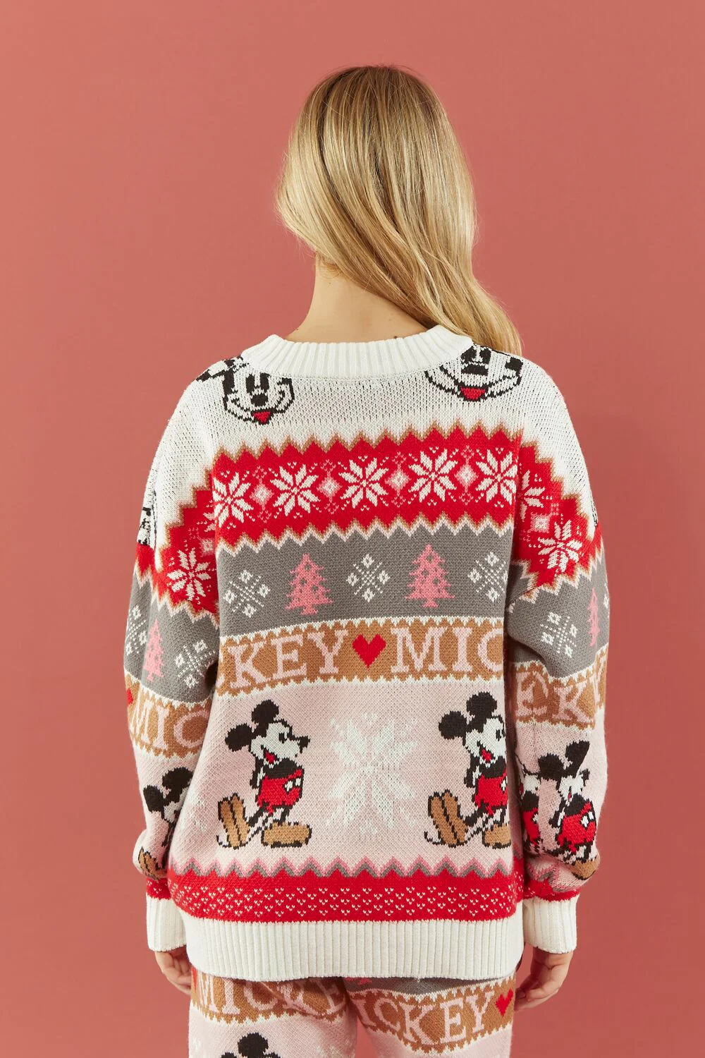 Disney Mickey Mouse Fair Isle Sweater - Image 3