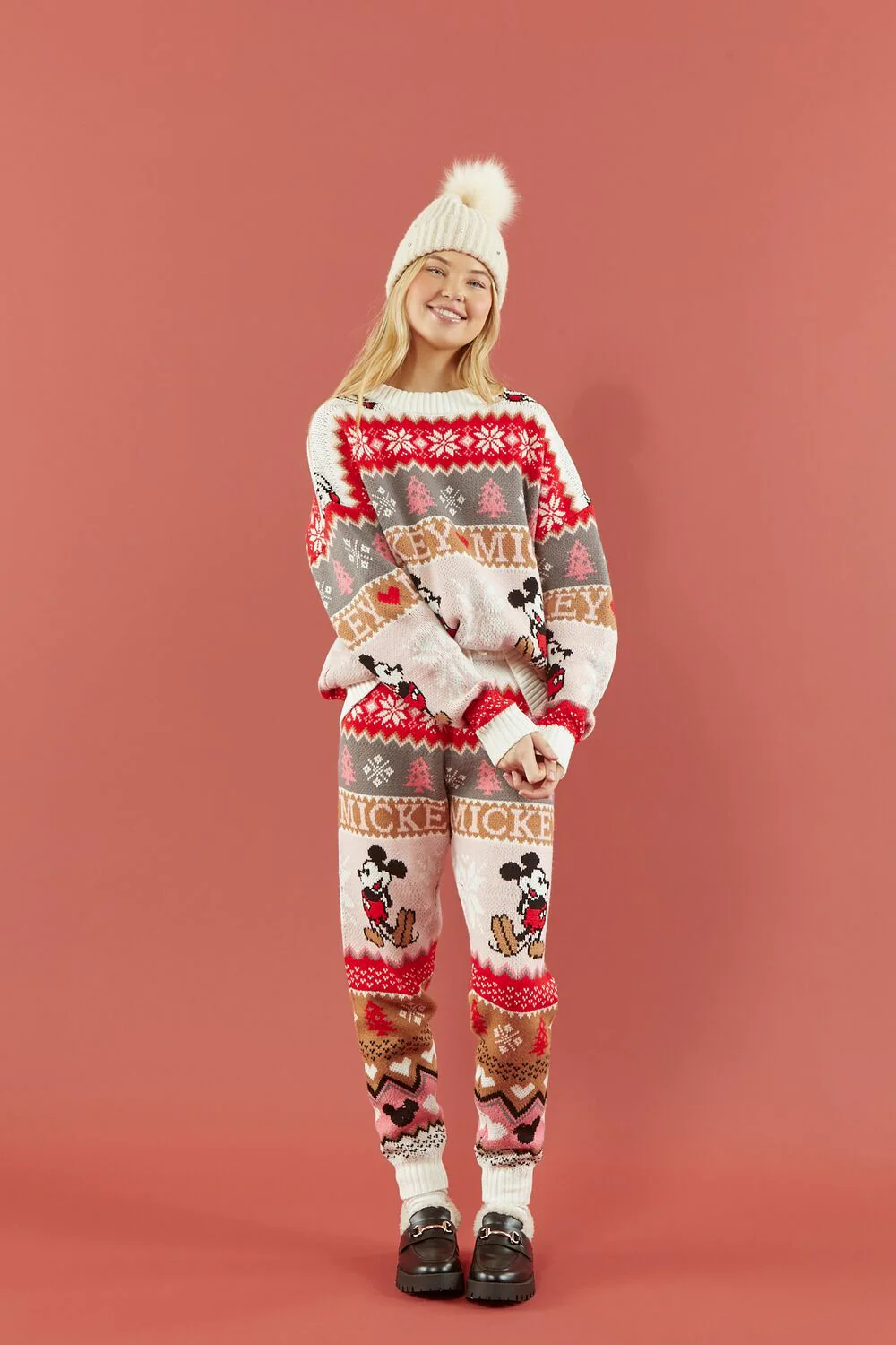 Disney Mickey Mouse Fair Isle Sweater - Image 4