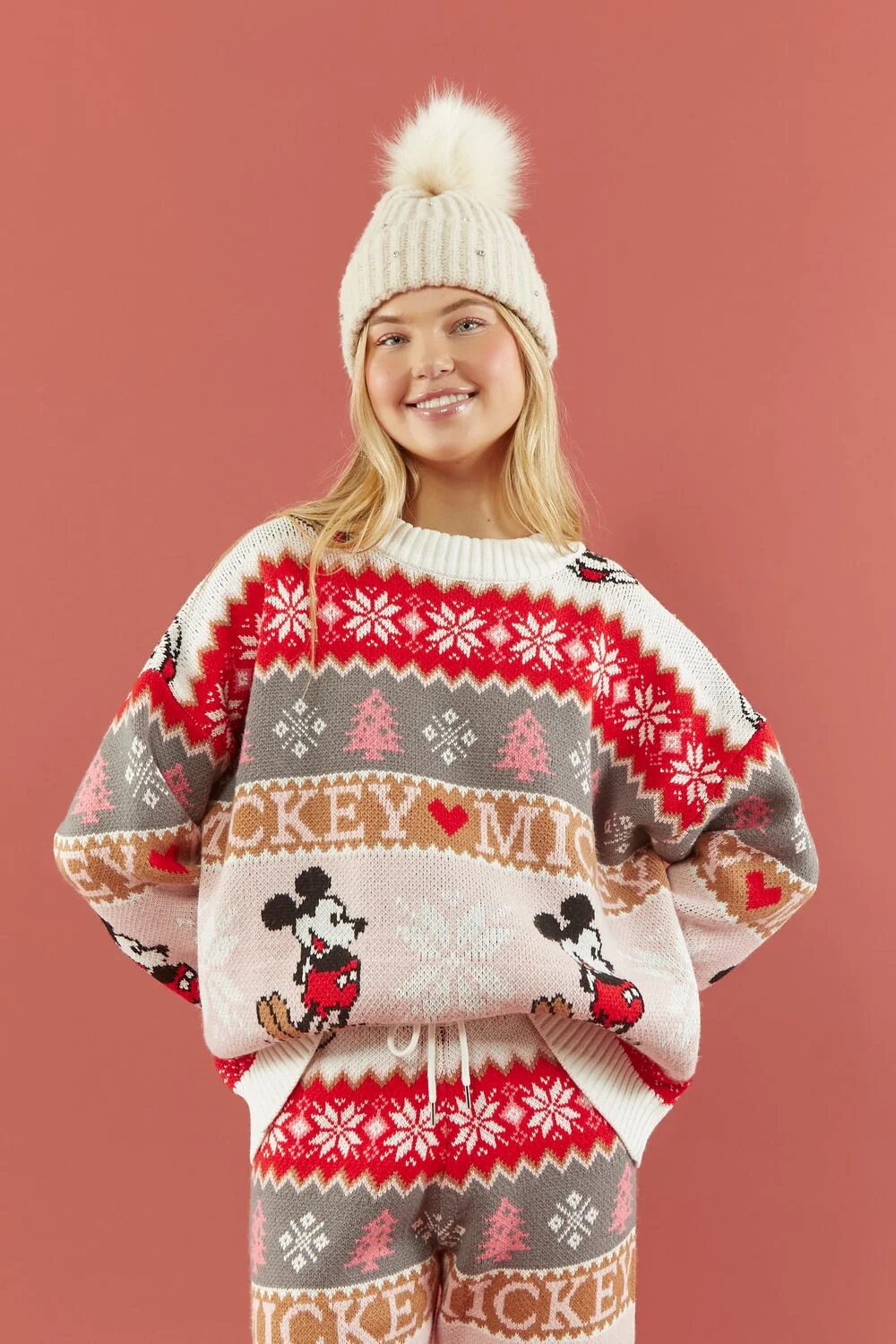 Disney Mickey Mouse Fair Isle Sweater - Image 6
