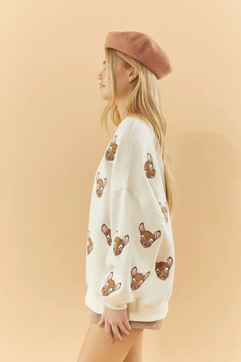 Disney Embroidered Bambi Pullover - Image 2