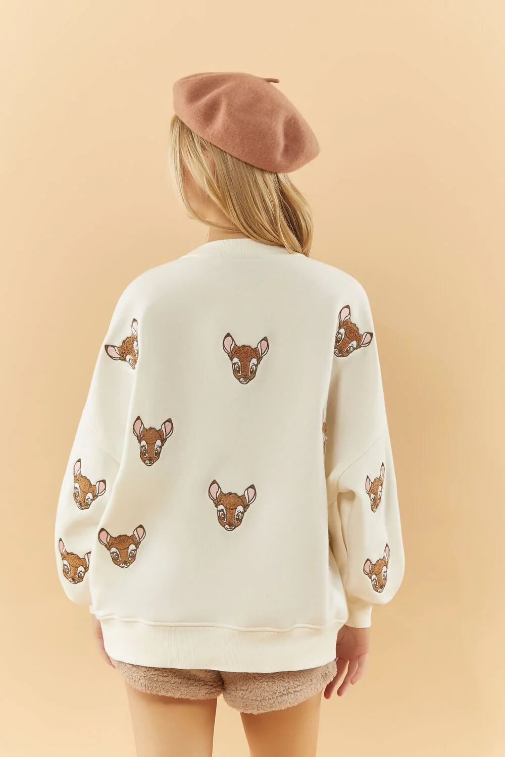 Disney Embroidered Bambi Pullover - Image 3