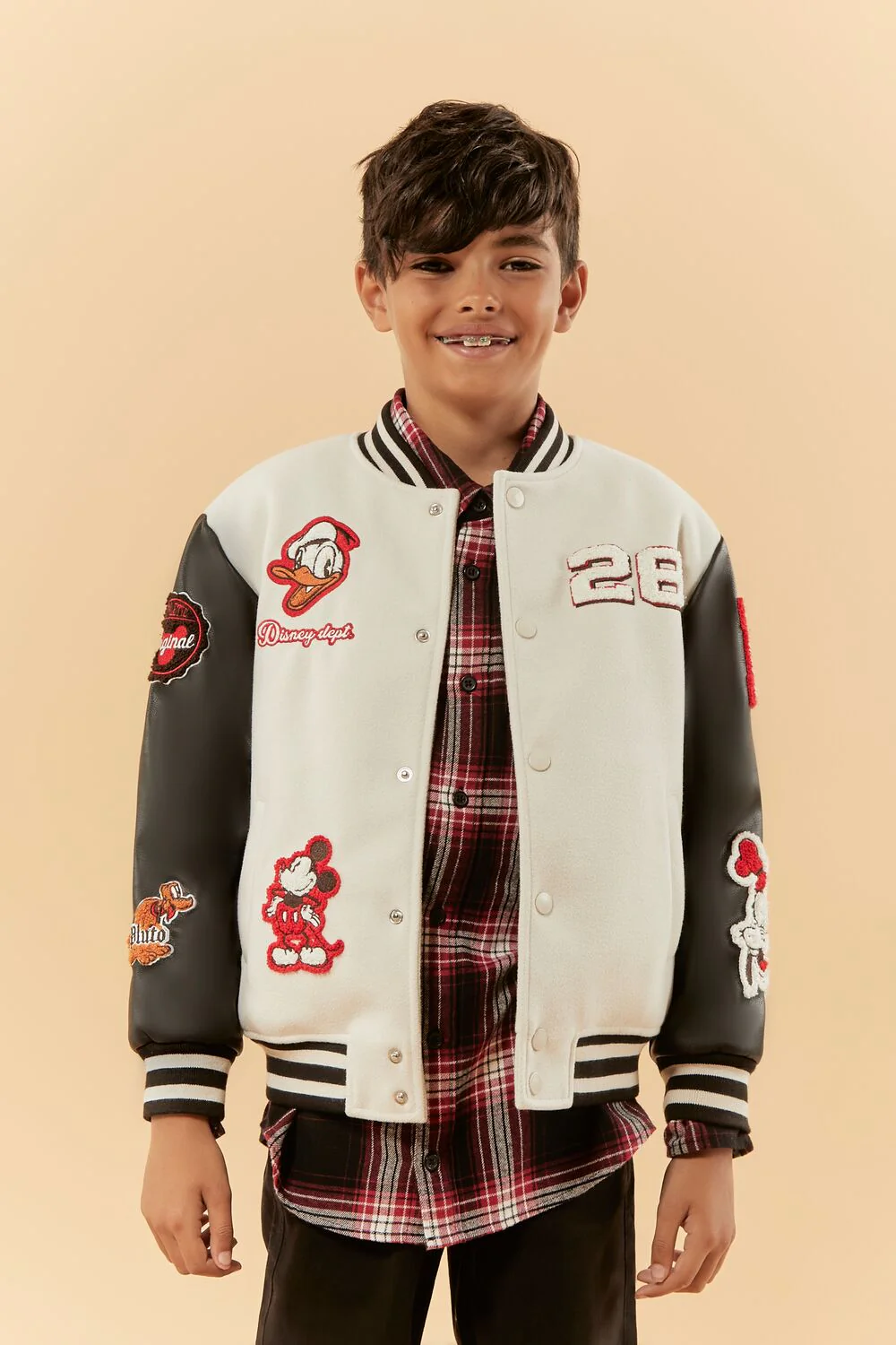 Kids Disney Mickey & Friends Varsity Jacket (Girls + Boys) - Image 2