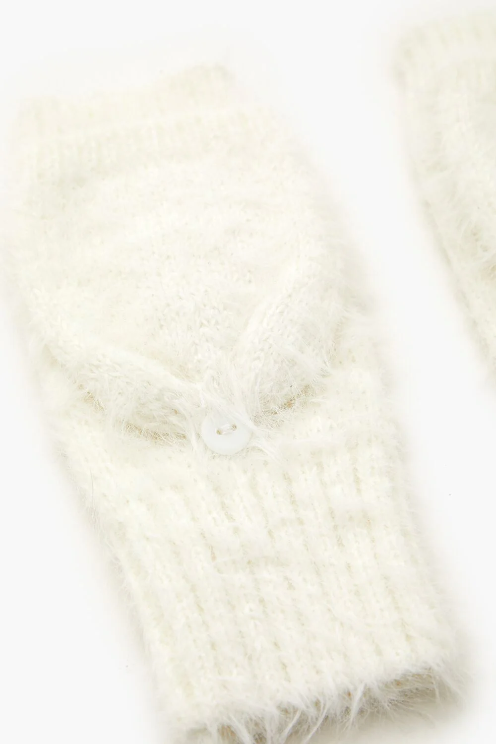 Fuzzy Knit Convertible Gloves - Image 8