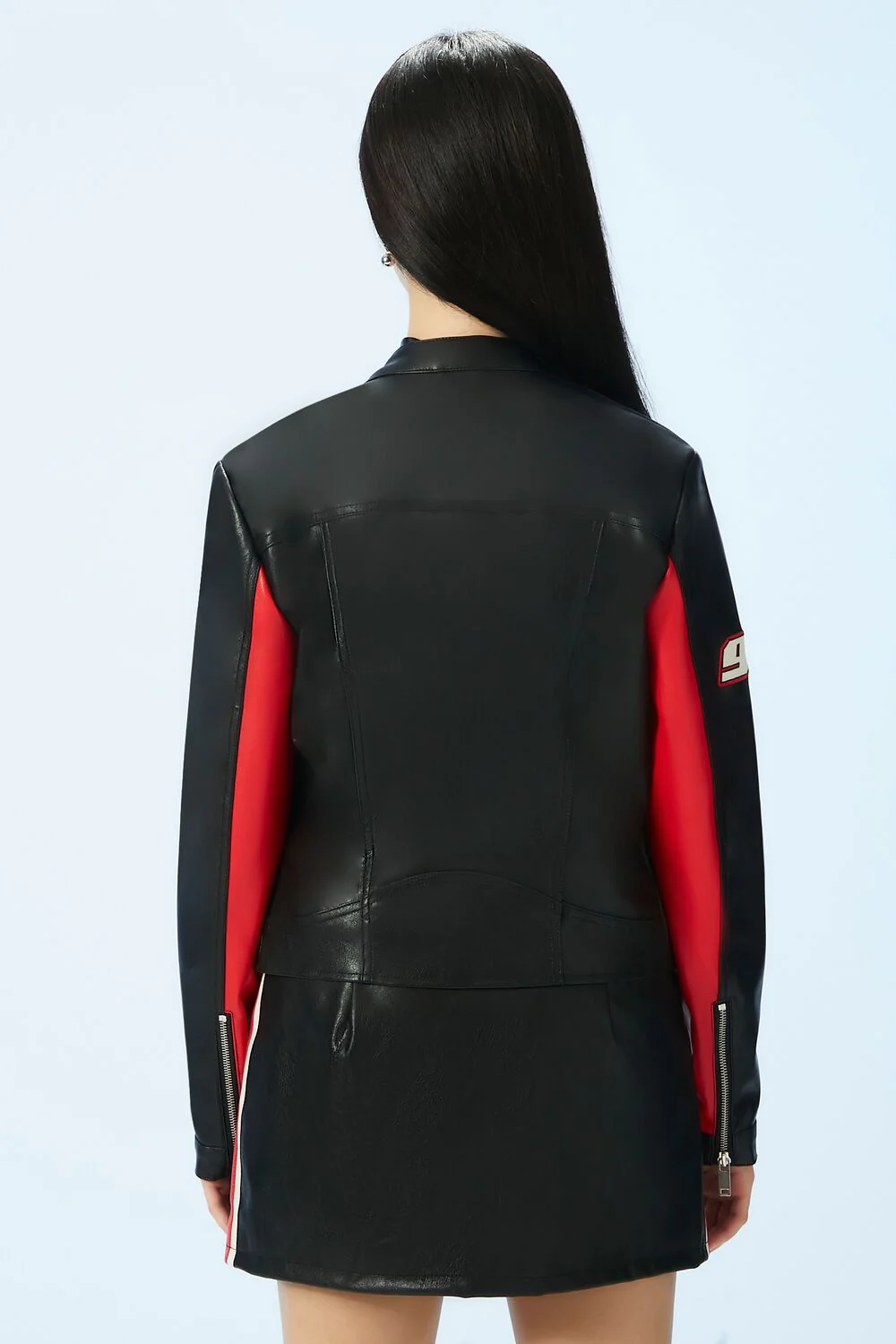 Moto Sport Colorblock Jacket - Image 4