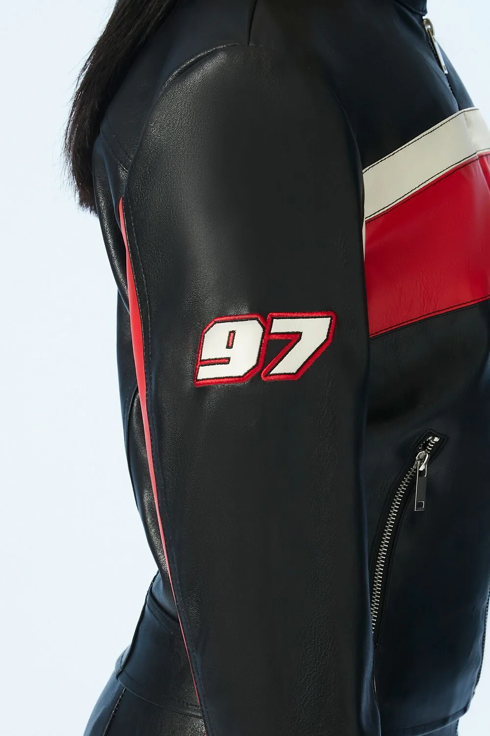 Moto Sport Colorblock Jacket - Image 7