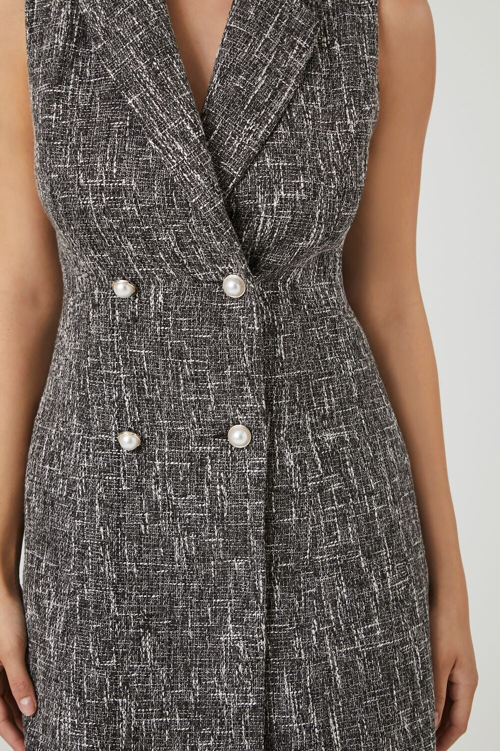Double-Breasted Mini Dress - Image 5