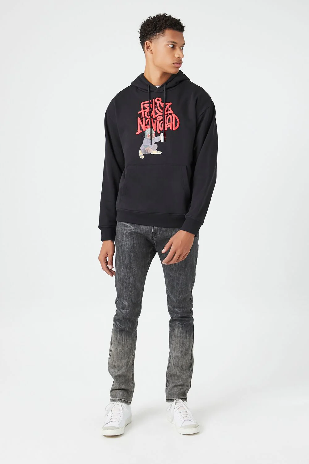 Feliz Navidad Graphic Hoodie - Image 4