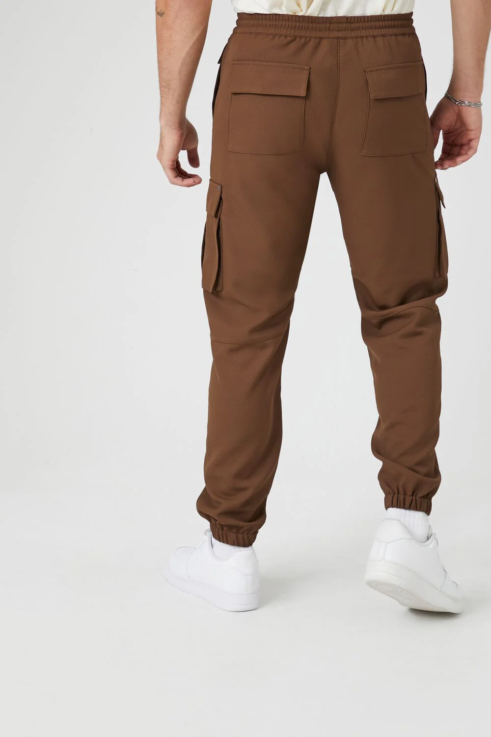 Drawstring Cargo Joggers - Image 4