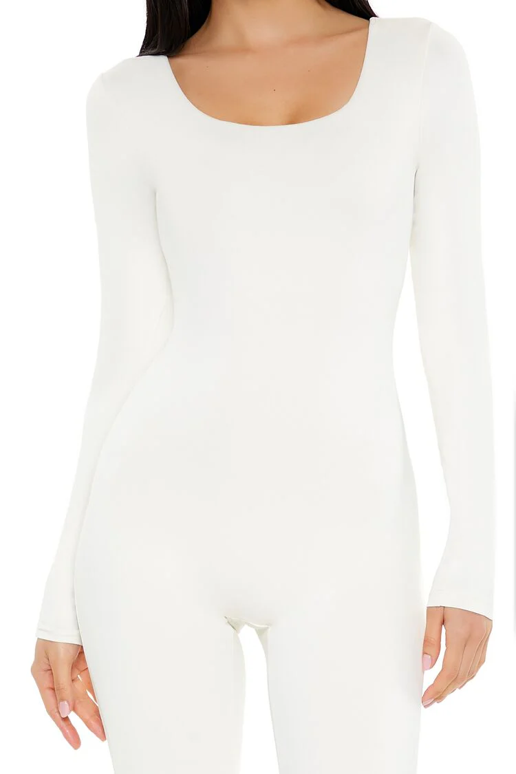 Contour Sculpt Long-Sleeve Jumpsuit - Image 10