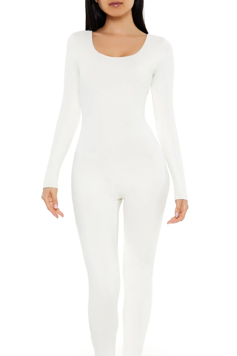 Contour Sculpt Long-Sleeve Jumpsuit - Image 7