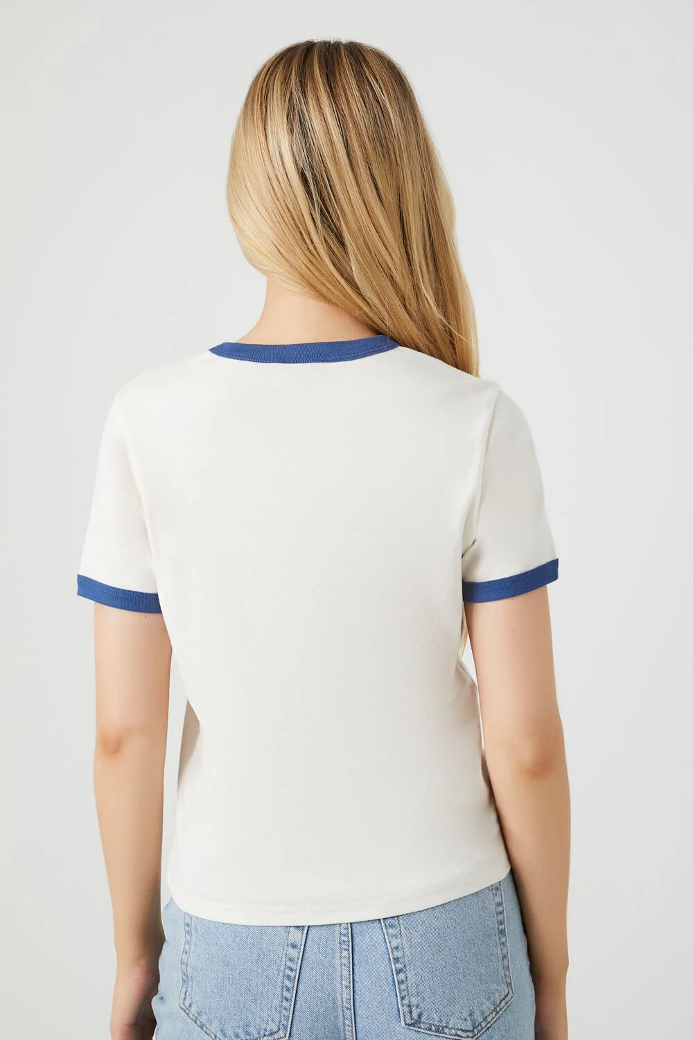 Snoopy Graphic Ringer Tee - Image 3